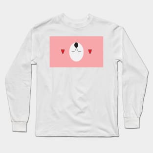 Dogs face Long Sleeve T-Shirt